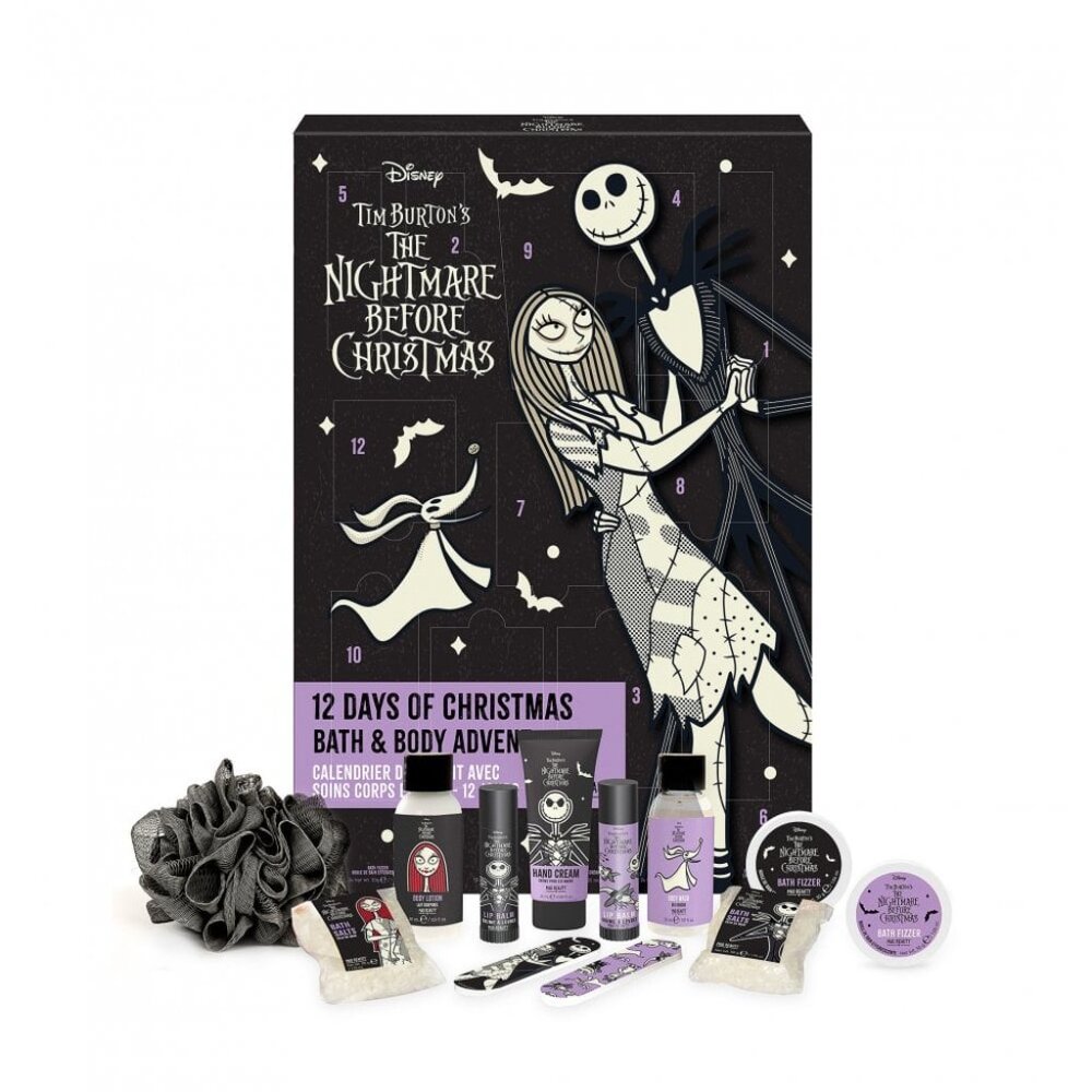 MAD BEAUTY Disney Nightmare Before Christmas 12 Days Advent Calendar Bath & Body